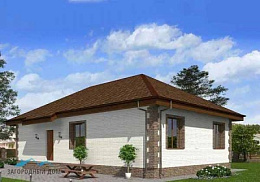Проект каменного дома К-96