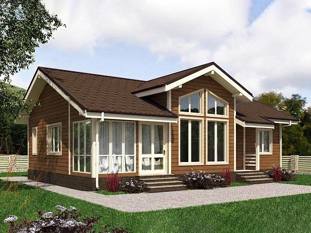 Проект каркасного дома КД-118/1