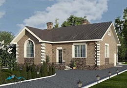 Проект каменного дома К-91