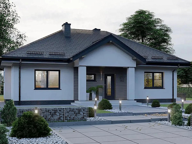 Проект каменного дома К-111/1